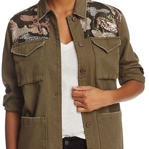 Sequin Camo Jacket